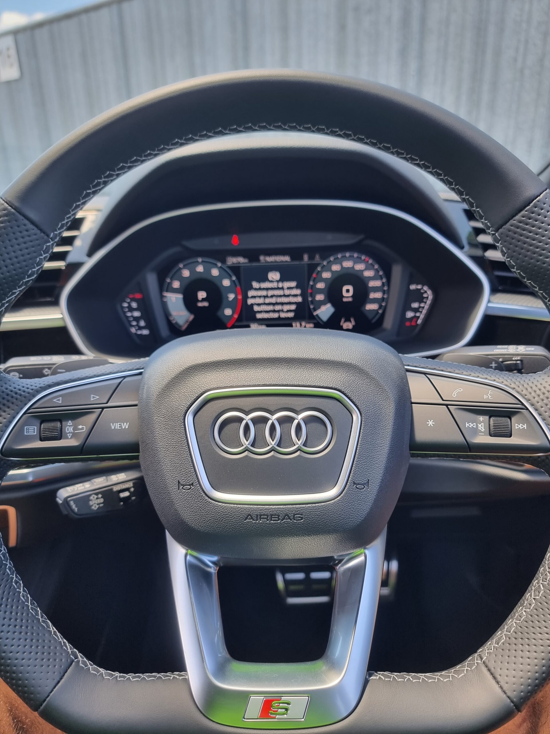 audi interior
