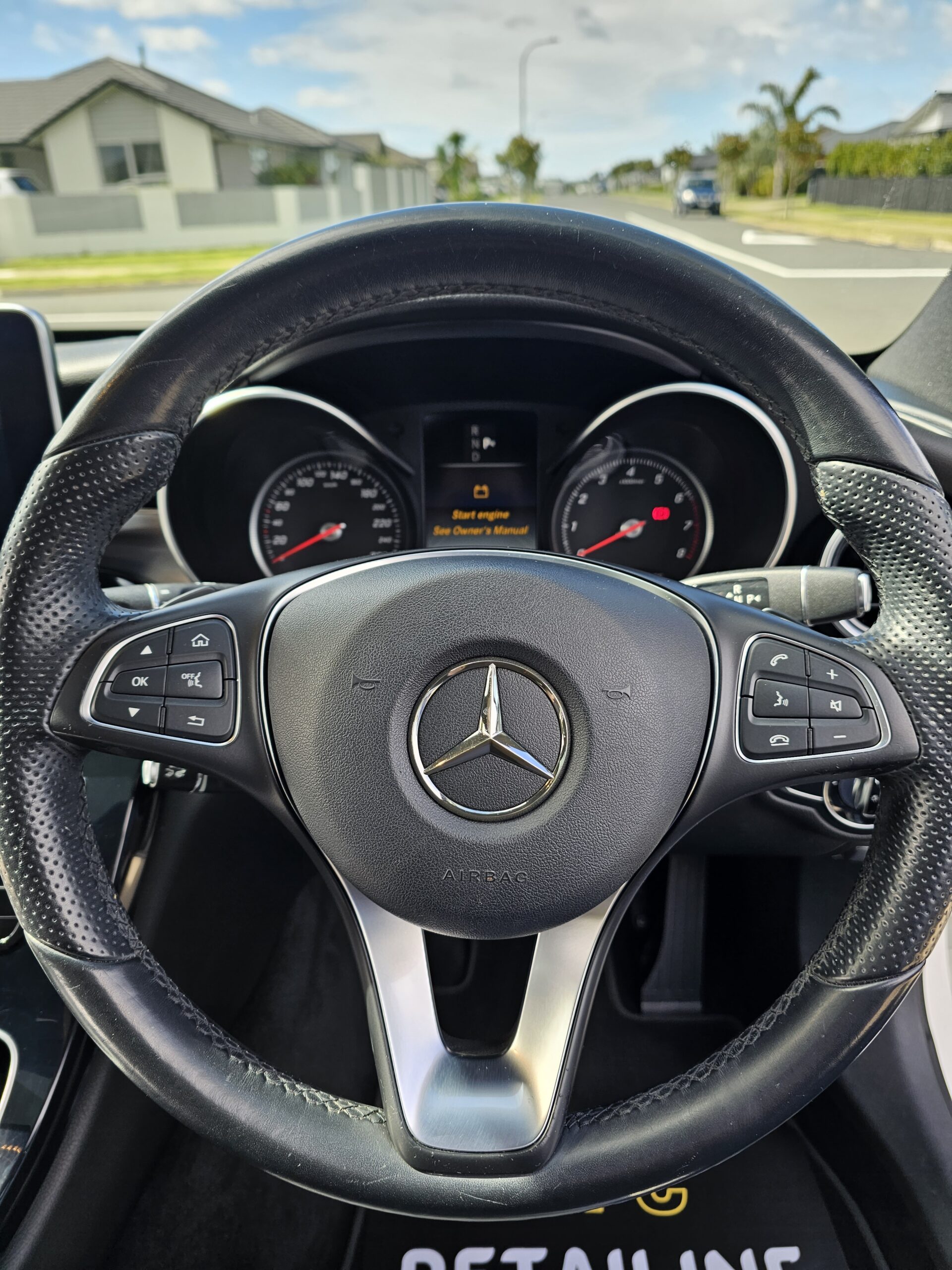 mercedes interior